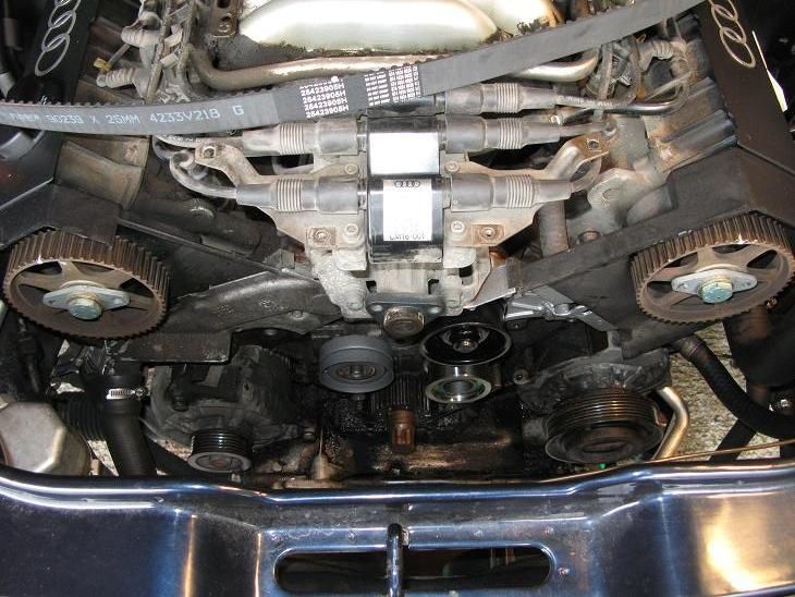 Audi 2.6/2.8 **V6** cambelt and steering rack DIY with pics Cambelt